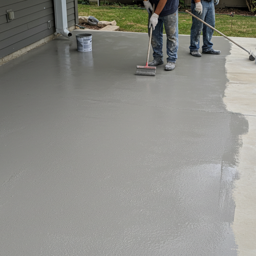 concrete paint concrete paint