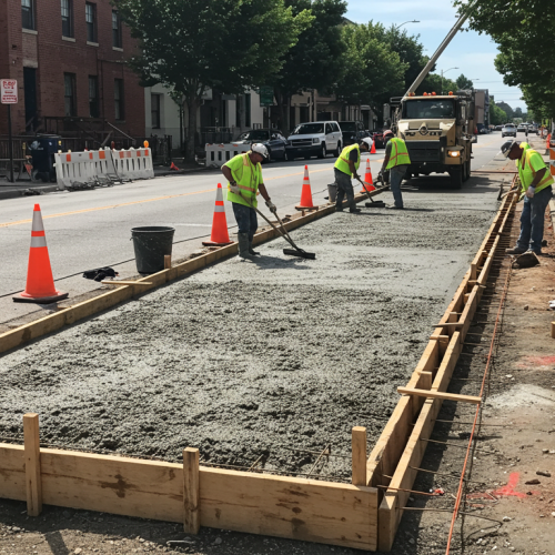 concrete sidewalks concrete sidewalks